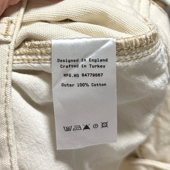 P&Co ALBION CARPENTER PANT - in Ecru Size UK14/US10 - Picture 16 of 16